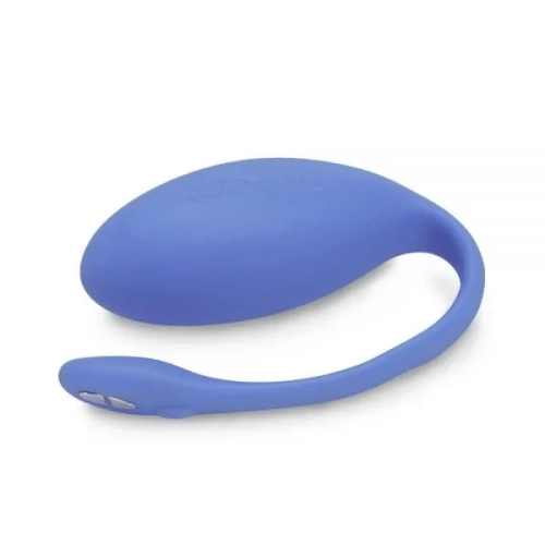 We-Vibe Jive Smart + Лубрикант 50 мл - мощное виброяйцо с управлением со смартфона, 9.2х3.6 см (голубой)